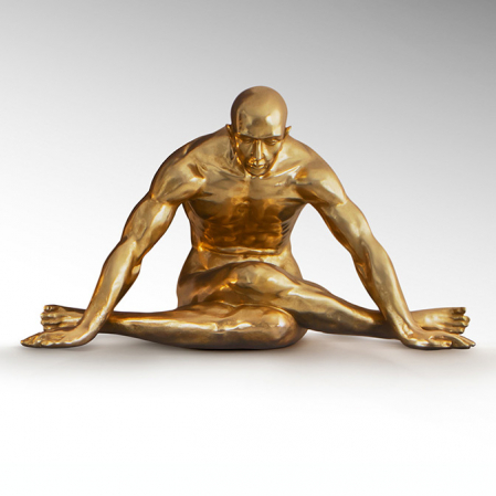 Promotii - Figurina decorativa aurie Yoga 82x48 cm, 766920 - Schuller