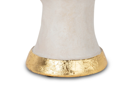 Figurină Decorativă Bunny Gold 11,8x10,6x29,5 cm, Polirezyna Alb - Kare Design [8]