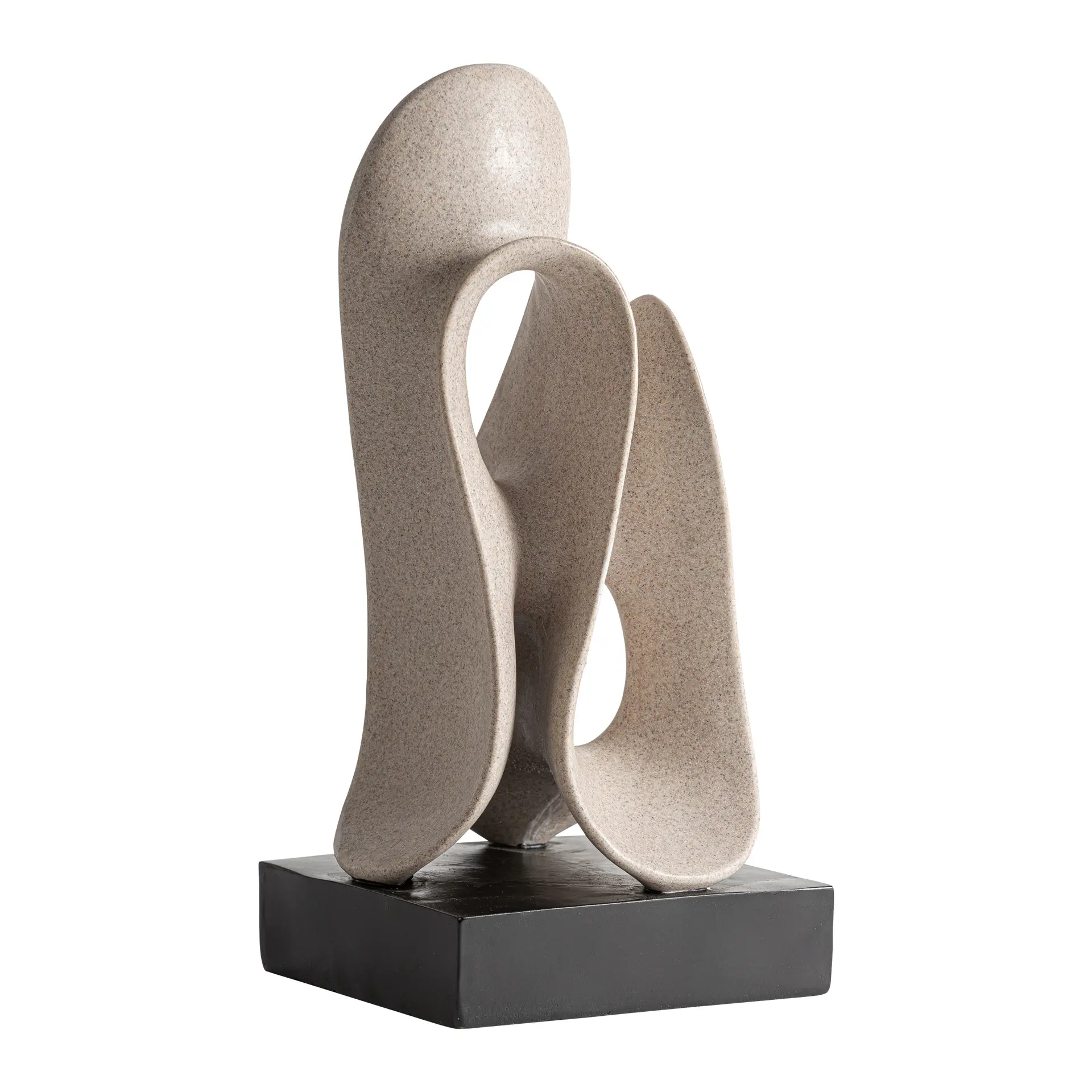 Produse - Figurina Decorativa Faljela 20x20x44 cm, Rășină Bej - VicalHome VicalHome 39195