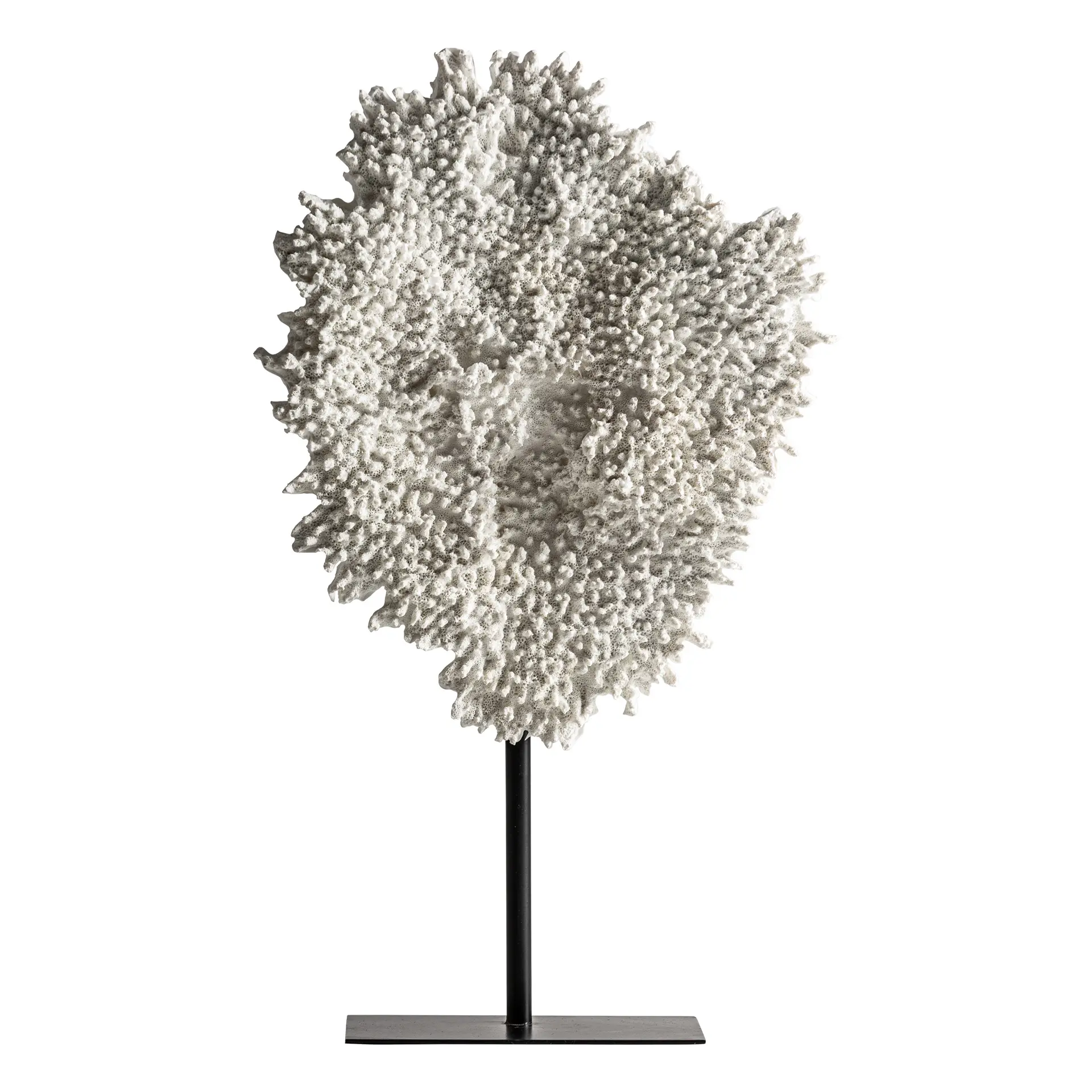 Produse - Figurina Decorativa Sakan 37x13x62 cm, Rășină și Fier Alb - VicalHome VicalHome 39196