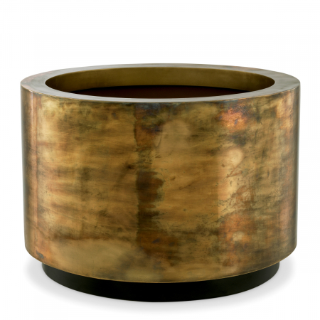 Produse -   Vază Jasper rotund L finisaj din alamă vintage 114013 EICHHOLTZ
