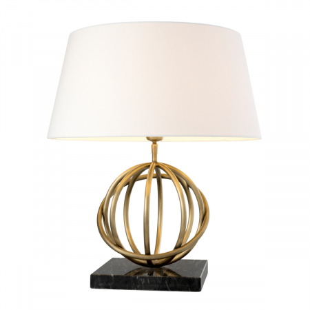   Lampă de masă Edition finisaj din alamă antică inclusiv abajur 113576 EICHHOLTZ [2]