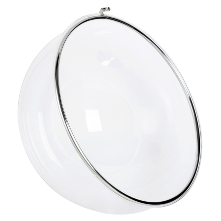 Fotoliu Bubble 115x100x295 cm, Acril Gri Deschis - King Home [2]