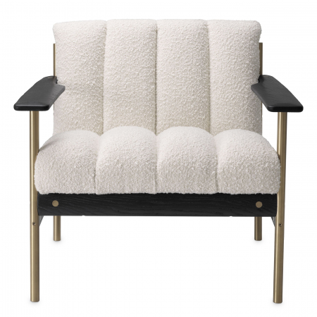   Scaun Elan bouclé crem 116160 EICHHOLTZ [1]