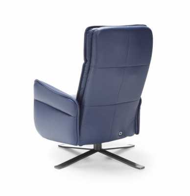 Fotoliu cu recliner manual/electric Res, baza rotativa metalica, tapiterie personalizabila , RES 1TV A1 - Gala Collezione [5]