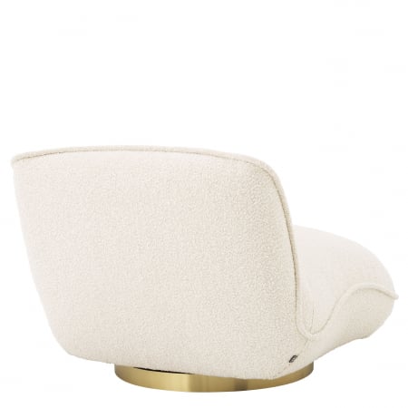   Scaun rotativ Relax bouclé crem 115729 EICHHOLTZ [2]
