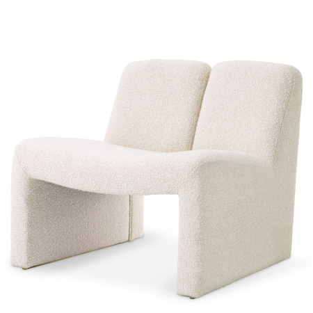 Fotolii -   Scaun Macintosh bouclé crem 116119 EICHHOLTZ