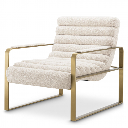 Fotolii -   Scaun Olsen bouclé crem 115043 EICHHOLTZ