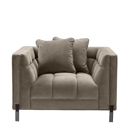   Scaun Sienna savona catifea greige 113385 EICHHOLTZ [1]