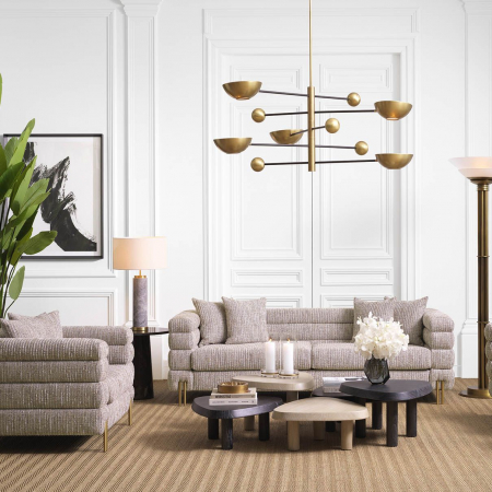   Scaun York mademoiselle bej 115311 EICHHOLTZ [1]
