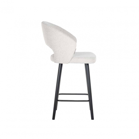 Fotoliu de serviciu Savoy alb boucl√© (Copenhaga 900 Boucl√© Alb), S4561 WHITE BOUCLE - Richmond Interiors [1]