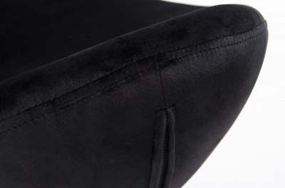 Fotoliu design lux cu taburet Egg Wide Velvet, diverse culori, velur/baza otel crom, HE-066.HM8.OTTO.37 - King [25]