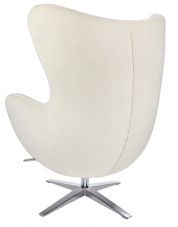 Fotoliu design lux Egg Wide Velvet, diverse culori, velur/otel crom, HE-066.HM8-18.DGREEN - King [52]