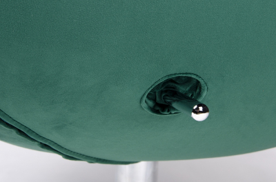 Fotoliu design lux Egg Wide Velvet, diverse culori, velur/otel crom, HE-066.HM8-18.DGREEN - King [2]