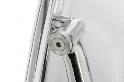 Fotoliu design tip bula rotativ Bubble Stand II, diverse culori, lana casmir/cadru otel cromat, JH-200-2.04W - King [11]