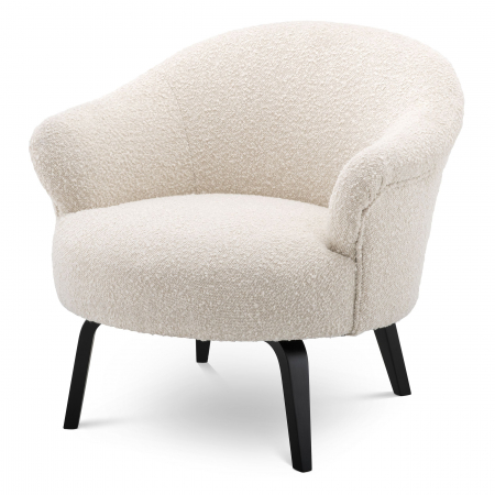 Fotolii -   Scaun Moretti bouclé crem 115039 EICHHOLTZ