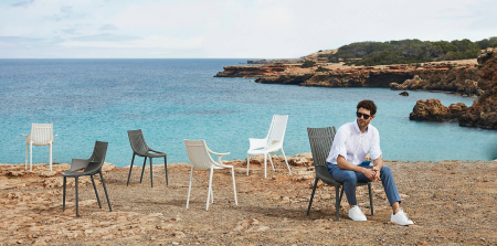 Fotoliu exterior Ibiza 72x67x91 cm, polipropilena, design modern, 65039 - Vondom [4]