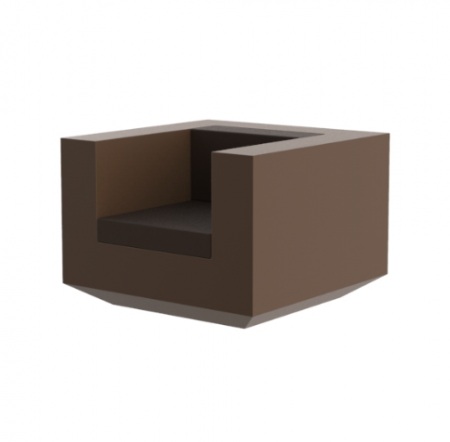 Fotoliu exterior iluminare LED Vela 100x100x72 cm, rasina din polietilena, design modern, 54023 - Vondom [2]