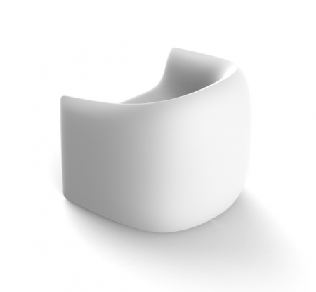 Fotoliu exterior iluminare LED Blow, 90x78x76 cm, polipropilena, design modern, 55014 - Vondom [2]