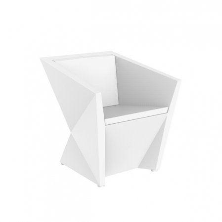 Fotolii si scaune - Fotoliu exterior iluminare LED Faz, design modern forme geometrice, 54015 - Vondom
