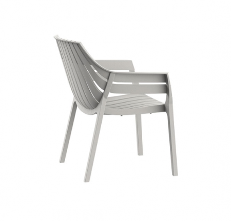 Fotoliu exterior premium Spritz, 70x66x82 cm, policarbonat injectat cu fibra de sticla, 56024 - Vondom [1]