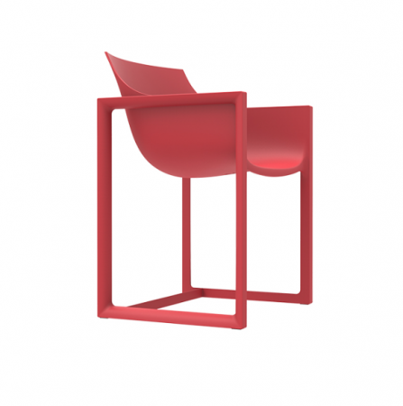 Fotoliu exterior premium WALL-STREET, polipropilena injectata cu fibra de sticla, 65006 - Vondom [5]