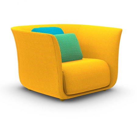 Fotoliu exterior Suave, 114x95x71 cm, tesatura polipropilena, design modern, 67014 - Vondom [1]