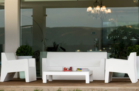Fotoliu gradina/terasa Jut 82x80x80 cm, polipropilena, diverse culori, 44401 - Vondom [6]