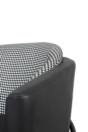 Fotoliu Gubi 75x85x80 cm, Metal Negru - King Home [5]