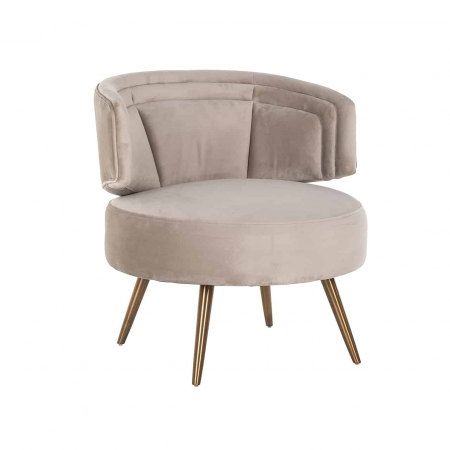 Produse - Fotoliu Hazel kaki catifea ignifugată (Quartz Khaki 903), S4559 KHAKI VELVET - Richmond Interiors