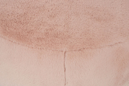 Fotoliu Low Teddy Pink 73x80x69 cm, Oțel Roz - King Home [10]