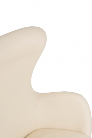 Fotoliu lux Egg Wide piele ecologica diverse culori- baza rotativa cromata, HE-066.P584.71 - King [27]