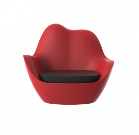 Fotoliu modern exterior iluminare LED Sabinas 118x86x99 cm, polipropilena, diverse culori, 45007 - Vondom [1]