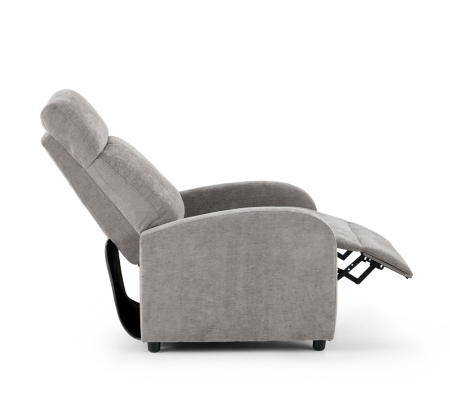 Fotoliu Relax Premium 67x80x100 cm, Gri Deschis - King Home [4]