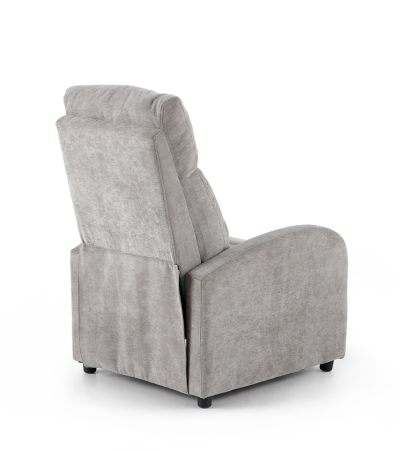 Fotoliu Relax Premium 67x80x100 cm, Gri Deschis - King Home [6]