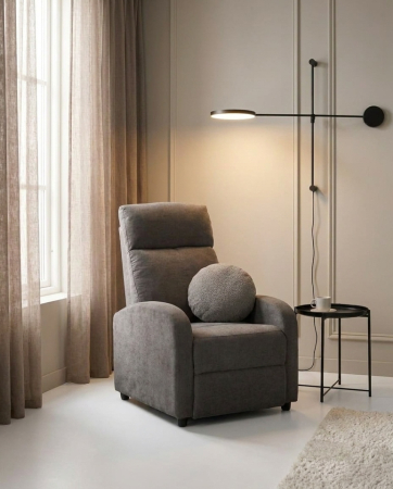 Fotoliu Relax Premium 67x80x100 cm, Gri Închis - King Home [9]