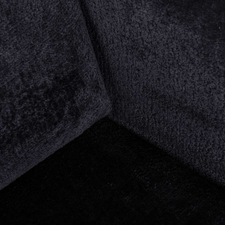 Fotoliu rotativ Turner chenille negru (Bergen 809 chenille negru), S4576 BLACK CHENILLE - Richmond Interiors [5]