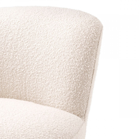   Scaun rotativ Doria bouclé crem 113458 EICHHOLTZ [4]