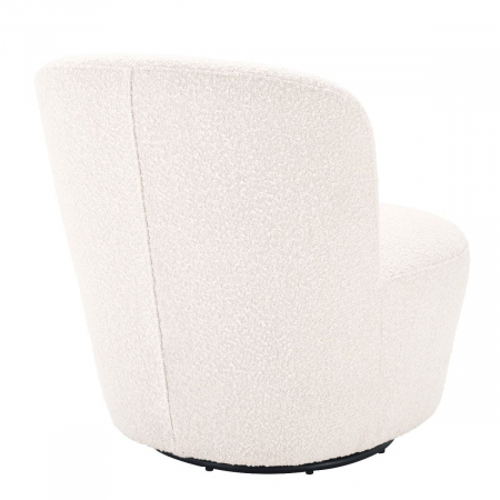   Scaun rotativ Doria bouclé crem 113458 EICHHOLTZ [3]