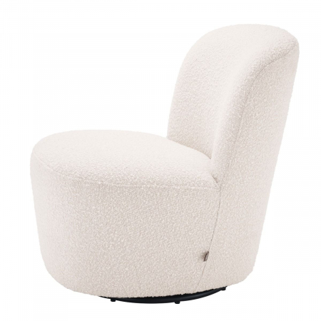   Scaun rotativ Doria bouclé crem 113458 EICHHOLTZ [2]