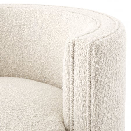   Scaun rotativ Amanda bouclé crem 115379 EICHHOLTZ [4]