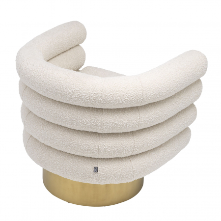   Scaun rotativ Maguire bouclé crem 113939 EICHHOLTZ [3]