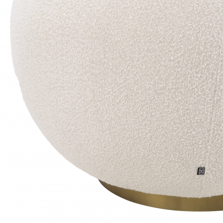   Scaun rotativ Bollinger bouclé crem 114819 EICHHOLTZ [5]