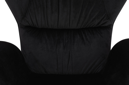 Fotoliu Shrimp Velvet 86x83x104 cm, Auriu - King Home [8]