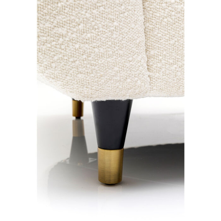 Fotoliu Spectra 108x95x74 cm, Țesătură Boucle Alb - Kare Design [4]