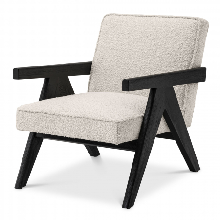Fotolii -   Scaun Greta bouclé crem 113996 EICHHOLTZ