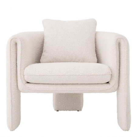   Scaun Toto bouclé crem 116811 EICHHOLTZ [1]