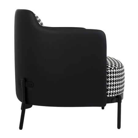 Fotoliu Venice Black 73x70x73 cm - King Home [1]