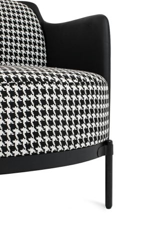 Fotoliu Venice Black 73x70x73 cm - King Home [5]