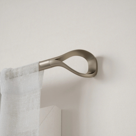 Galerie pentru Perdele Loop 1, Nichel Mat - Umbra [2]